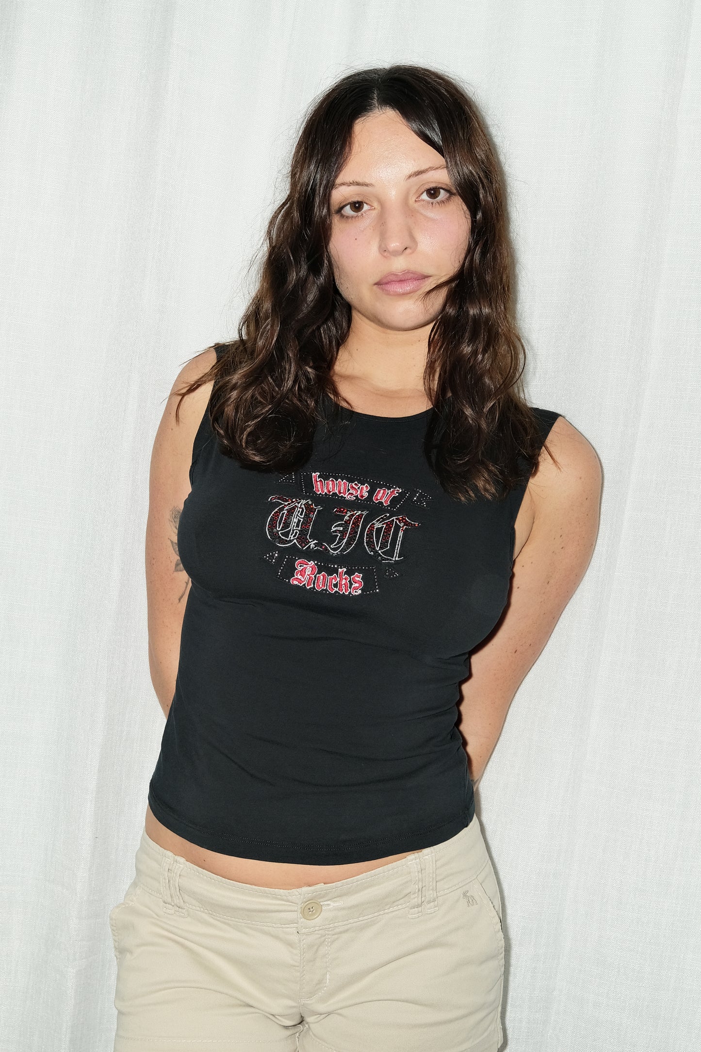 Versace Tank Top (Black)