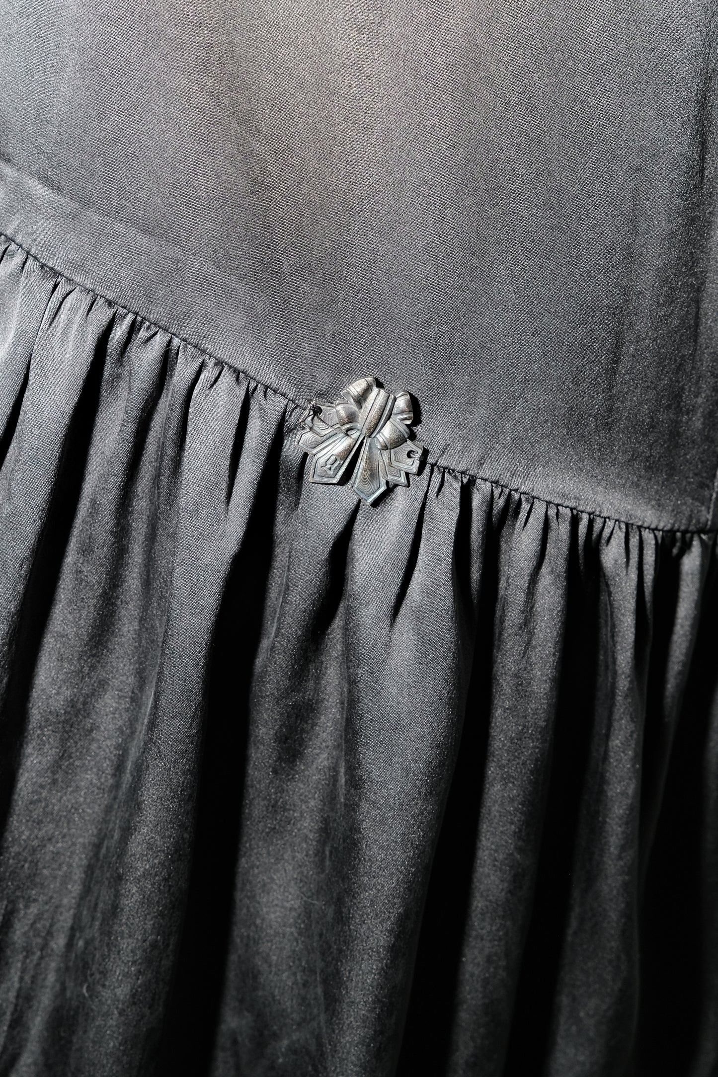 Galliano Dress (Charcoal)